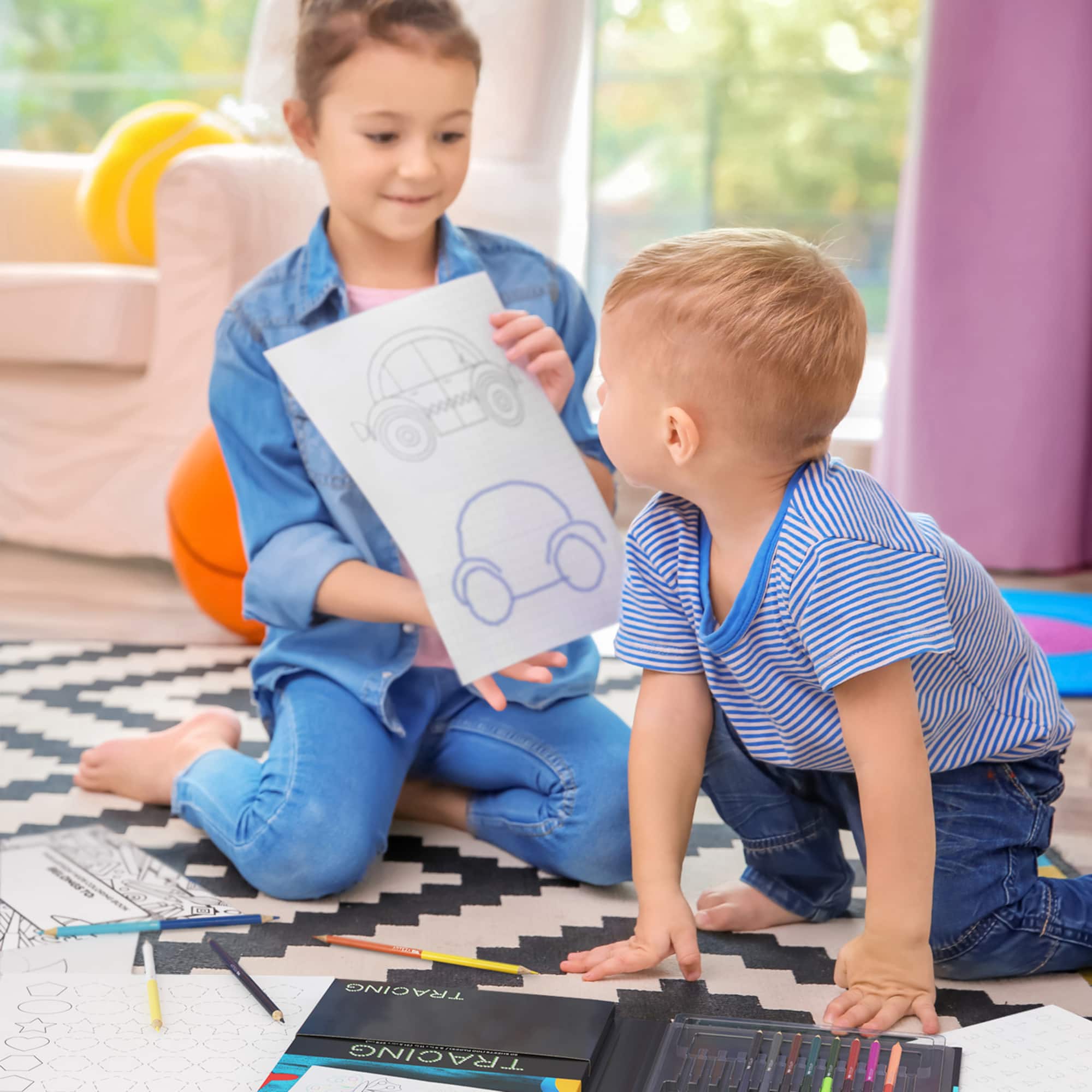 Arteza® Kids Activity Book, Tracing, 50 pages